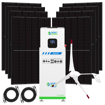 Nature's Generator  MyGrid 10K Solar and Wind Generator for Home - NGMGTNAUWA