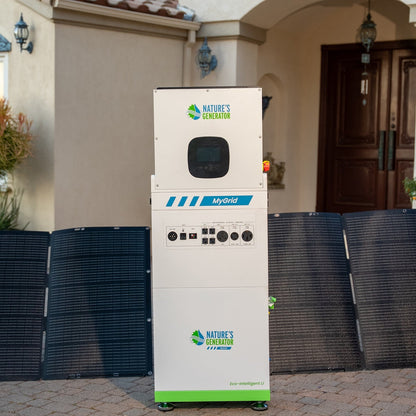 Nature's Generator  MyGrid 10K Solar and Wind Generator for Home - NGMGTNAUWA