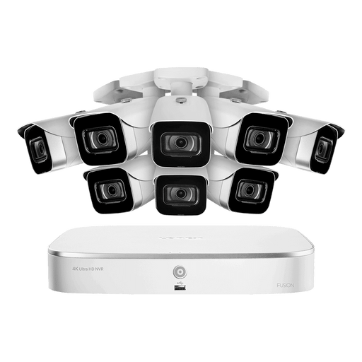 Lorex 8 Camera 8 Channel 4K 2TB 8MP IP Security Surveillance System New N4K2-88WB