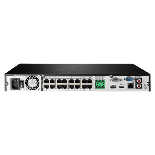 Lorex N4K3-1616BB 16-Channel NVR System with Sixteen 4K 8MP IP Cameras Security Surveillance System New