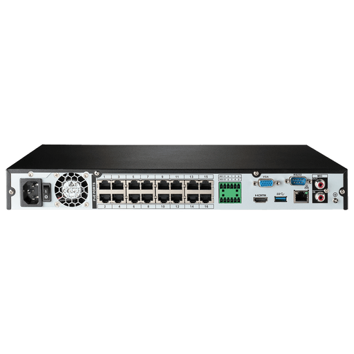 Lorex 16-Channel 4K Ultra HD Fusion NVR IP System with 8 Smart Deterrence Cameras Security Surveillance System New N4K3SD-168WB