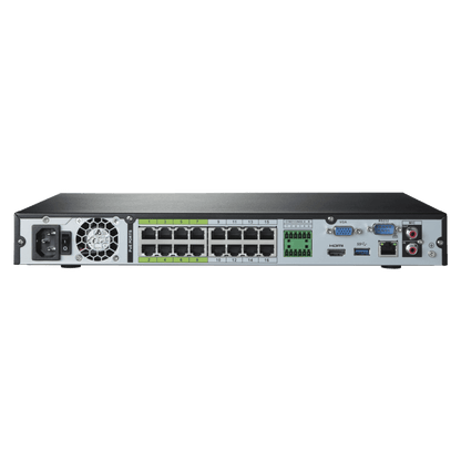 Lorex 32-Channel NVR System with Sixteen 4K 8MP IP Cameras Security Surveillance System New NC4K8-3216BB
