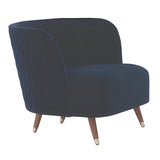 Enza Home US Aria Armchair -Tufted - 2040 - K3 - 10604 Navy Blue - AR:102 - 1443166