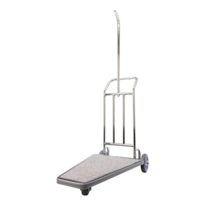 Hospitality 1 Source NCLCBS Nestable Compact Luggage Carrier — Brushed Stainless Steel - KDNLC
