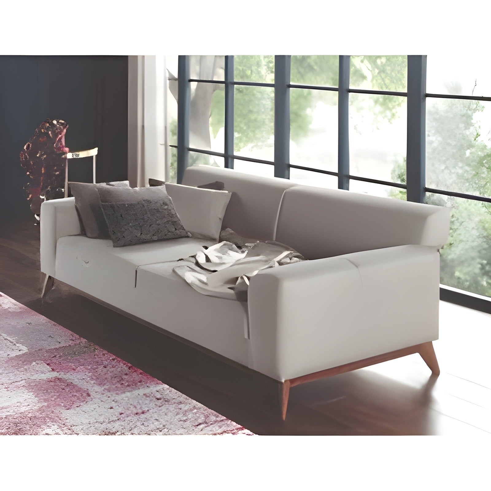 Enza Home US Netha 3 Seater Sofa Bed - 2008 - K1 - 10911 Cream - AR:302 - BR:102 - 1499777