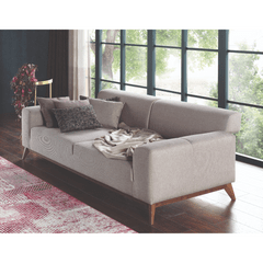 Enza Home US Netha 3 Seater Sofa Bed - 2008 - K1 - 10911 Cream - AR:302 - BR:102 - 1499777