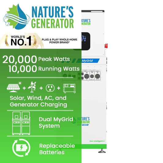 Nature's Generator  MyGrid 10K Whole Home Generator - NGMGTN