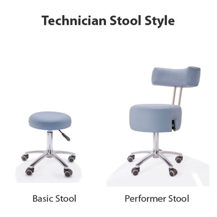 Belava Element Pedicure Chair No Plumbing - CH-ELM-NLP-TBK