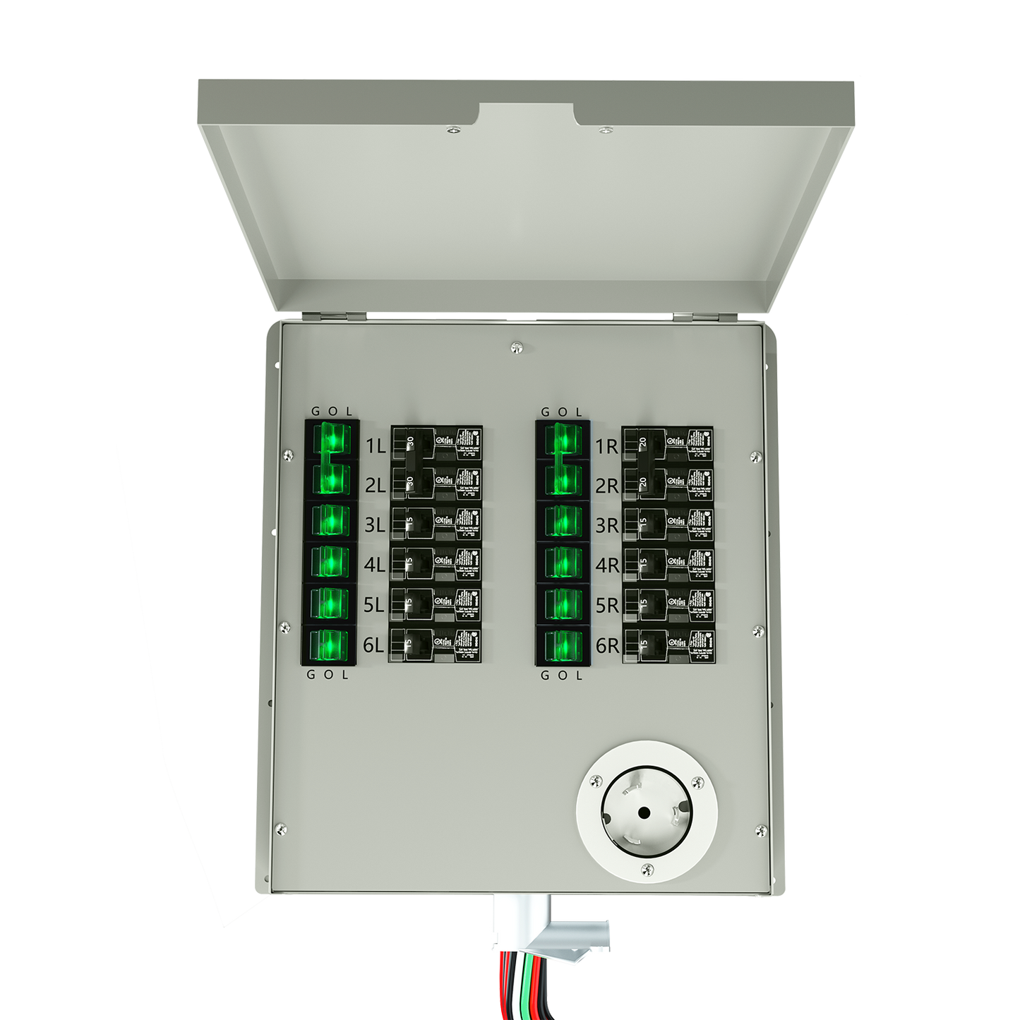 Nature's Generator  12-Circuit 120/240V 50A Non-Automatic Transfer Switch - NGPHPTK3