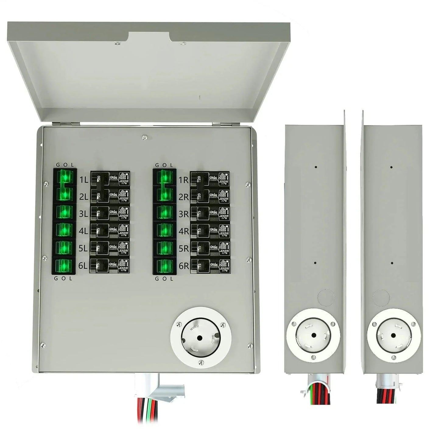 Nature's Generator  - Nature's Generator 120/240V 50A 12-Circuit Non-Automatic Transfer Switch - NGPHPTK3-R
