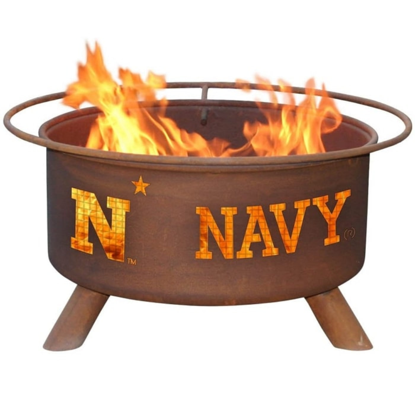 Patina Navy Steel Fire Pit by Patina Products - F474