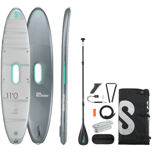 SipaBoards Drive Neo Silver Motorized SUP