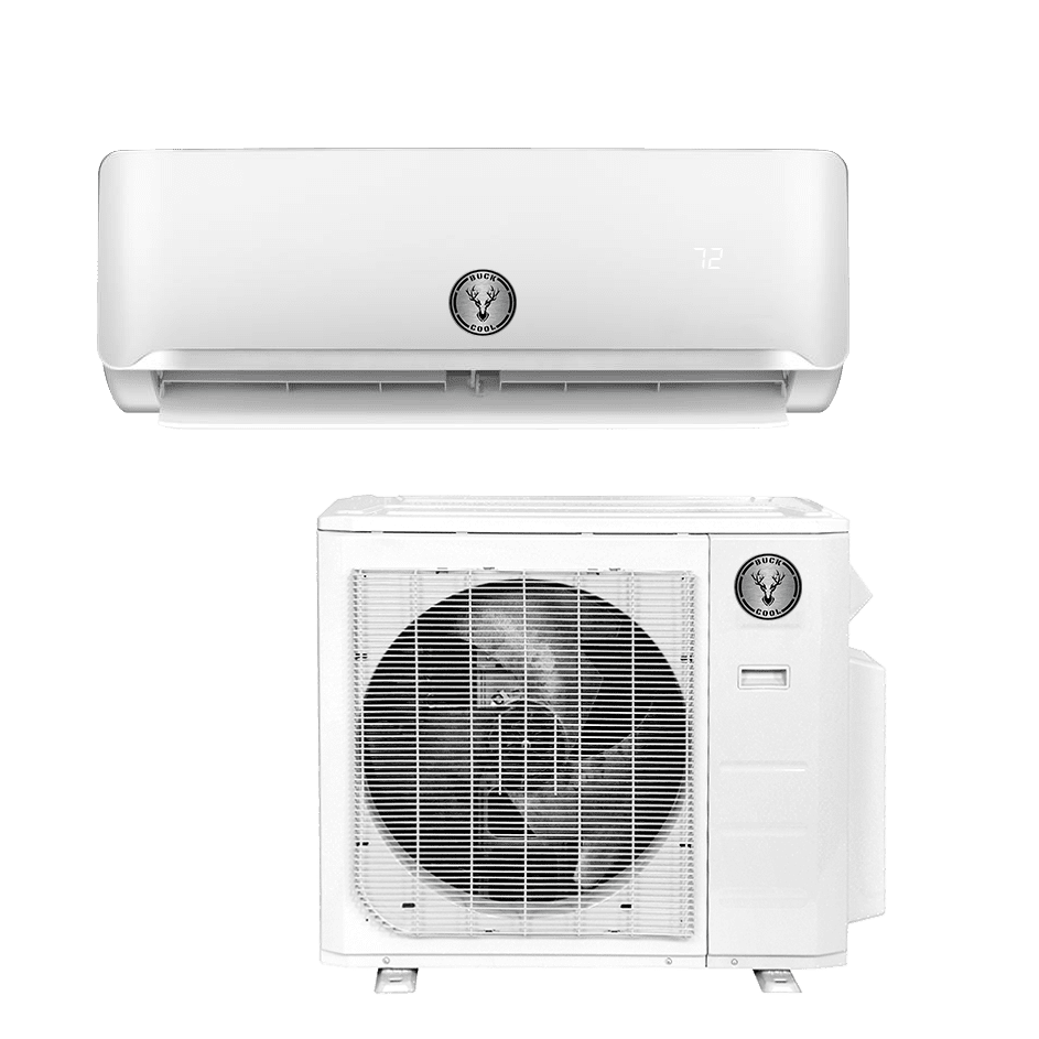 Buck Cool 18K BTU, 20 SEER EZ Connect Ductless Mini Split Heat Pump Complete System - UB1MSHQCW18