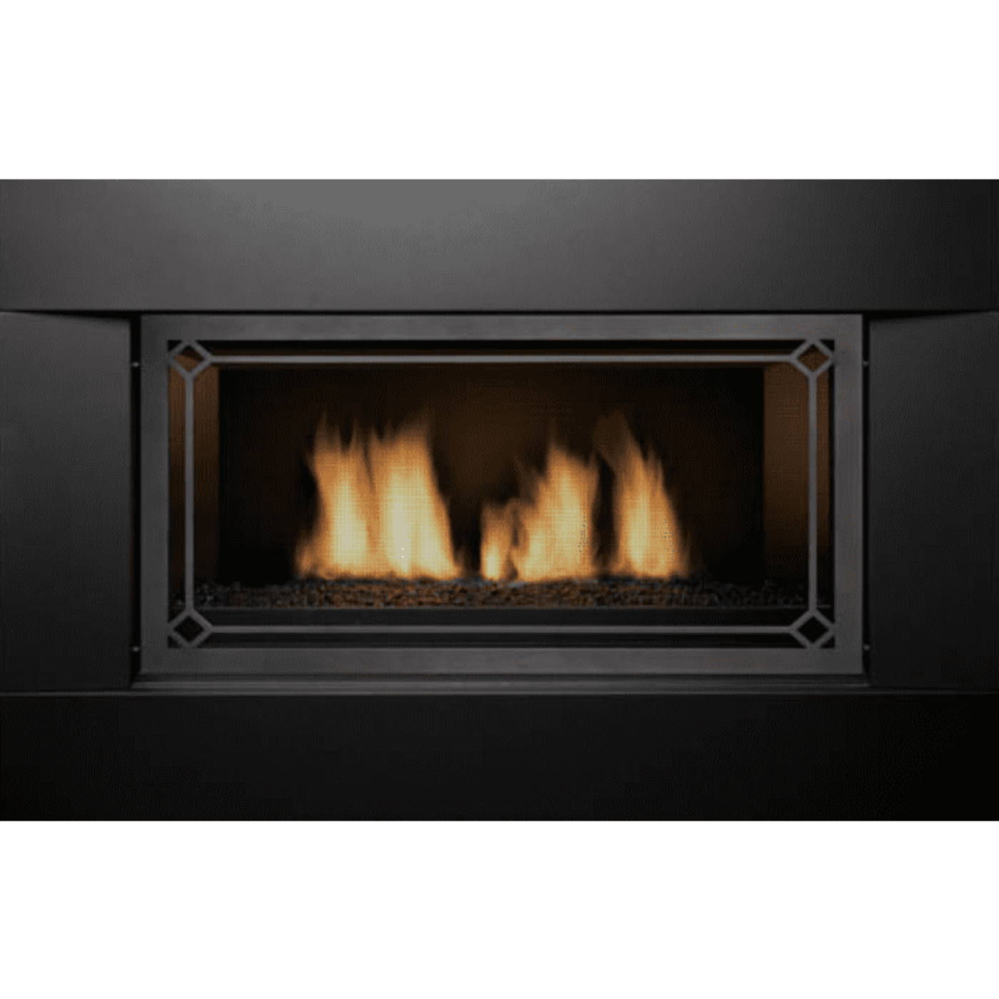 Sierra Flame Newcomb  Direct Vent Linear fireplace - NEWCOMB-36-DELUXE-LP
