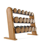 NOHrD Dumbbell Set | Wooden & Steel