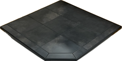 ComfortBilt Corner Hearth Pad 40" Type 2 Ember and Thermal Protection Black Copper New - OE-40CR-BC-T2