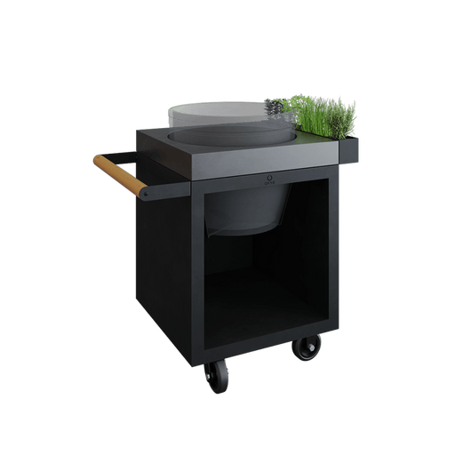 OFYR Kamado Table Black 65 PRO Concrete The Bastard - O-K-T-B-65-PRO-TW-KJ