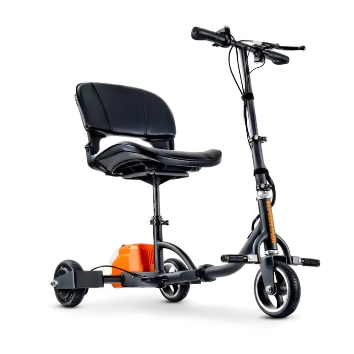 Super Handy GUT112 Passport 3 Wheeled Lightweight Long Range Folding Mobility Scooter New