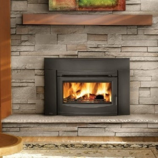 Napoleon Fireplaces Oakdale Wood Burning Insert, Contemporary, Metallic Black, Napoleon, 26.50", EPI3C-1