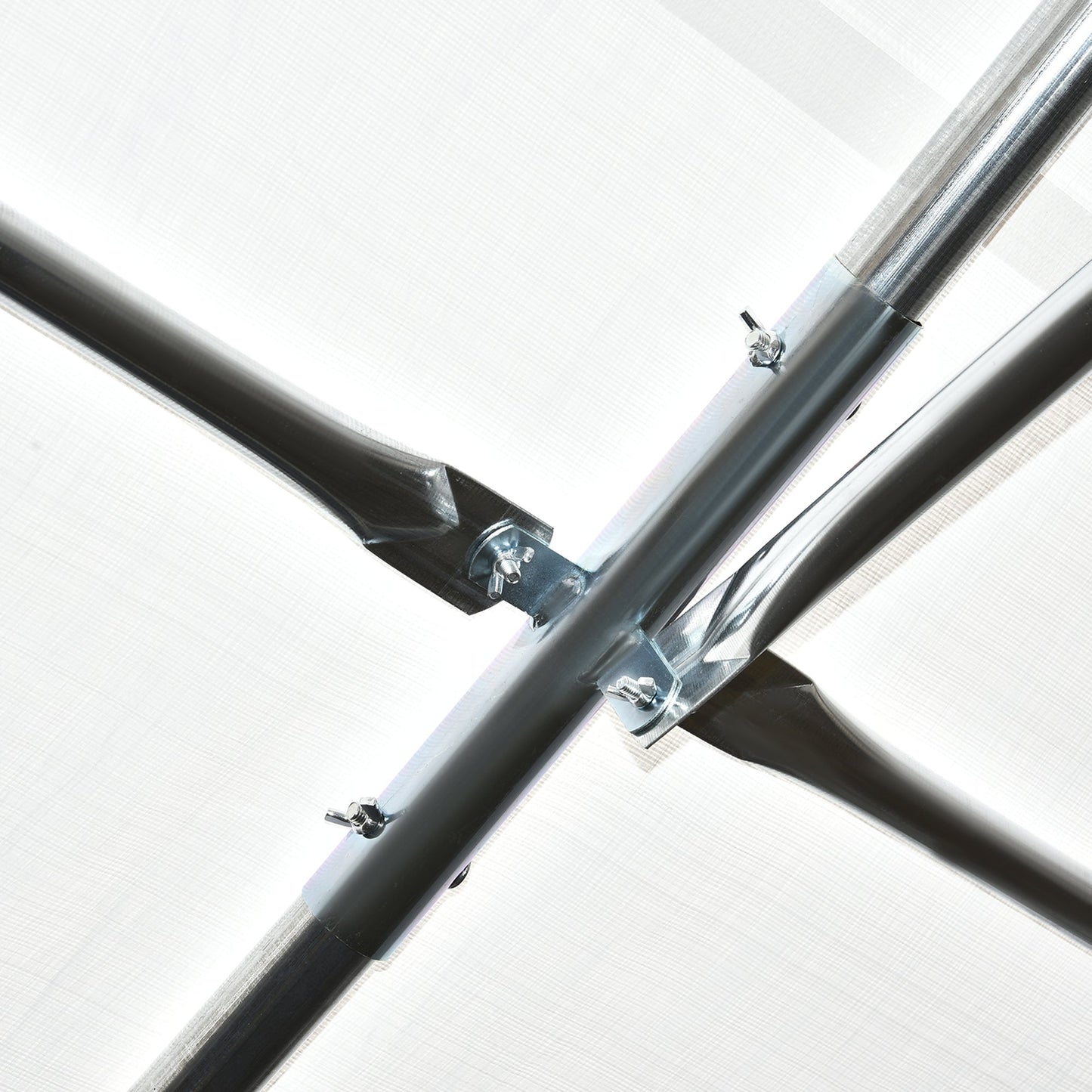 Outsunny 20' x 40' Heavy-duty Party & Wedding Tent with Sidewalls, White - 84C-020