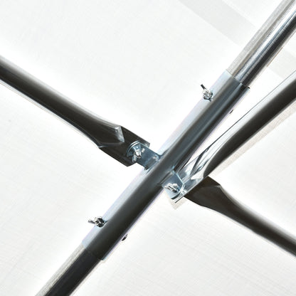 Outsunny 20' x 40' Heavy-duty Party & Wedding Tent with Sidewalls, White - 84C-020