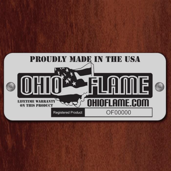 Ohio Flame Fire Flower Artisan Fire Bowl