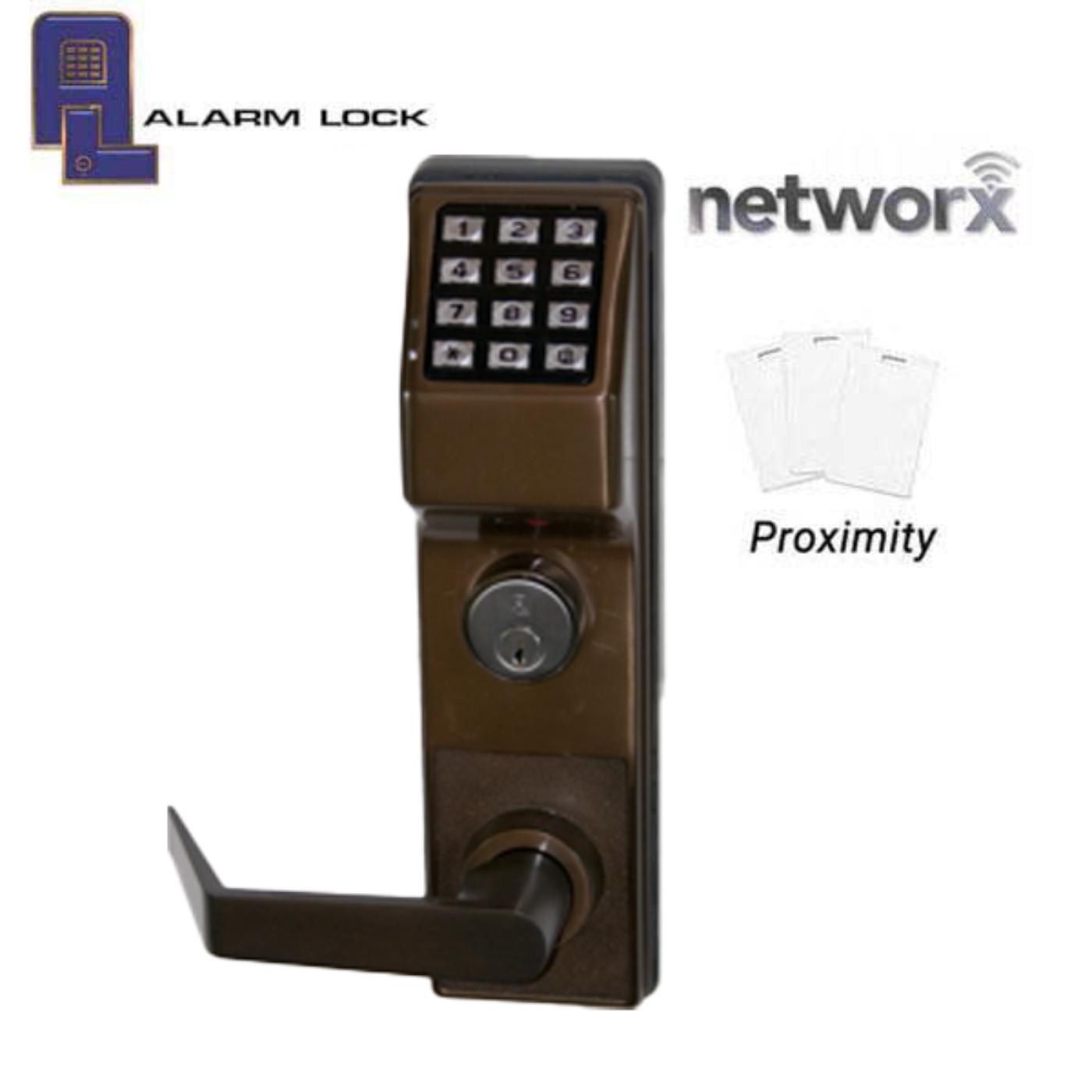 Alarm Lock Trilogy - ETPDN-V99 - PROX Exit Trim Keypad For Von Duprin 99 Panic Bar - NETWORX - Optional Finish - ALL-ETPDNS1G/10BV99