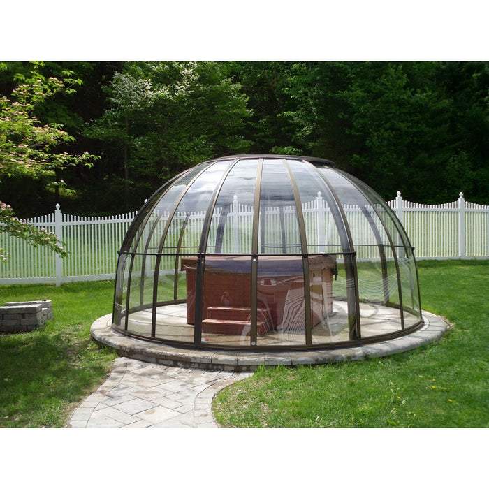 Pool & Spa Enclosures Spa Dome Orlando Hot Tub Enclosure PS-SpaDome