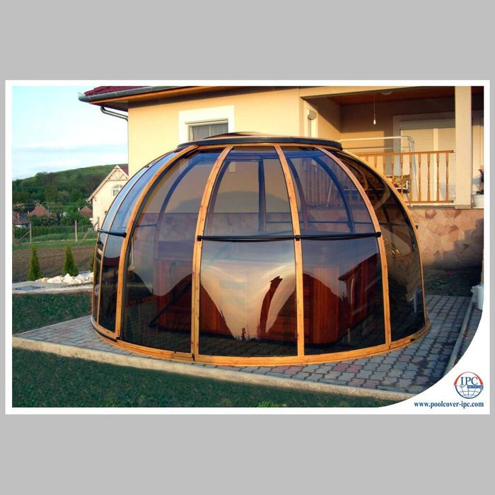 Pool & Spa Enclosures Spa Dome Orlando Hot Tub Enclosure PS-SpaDome