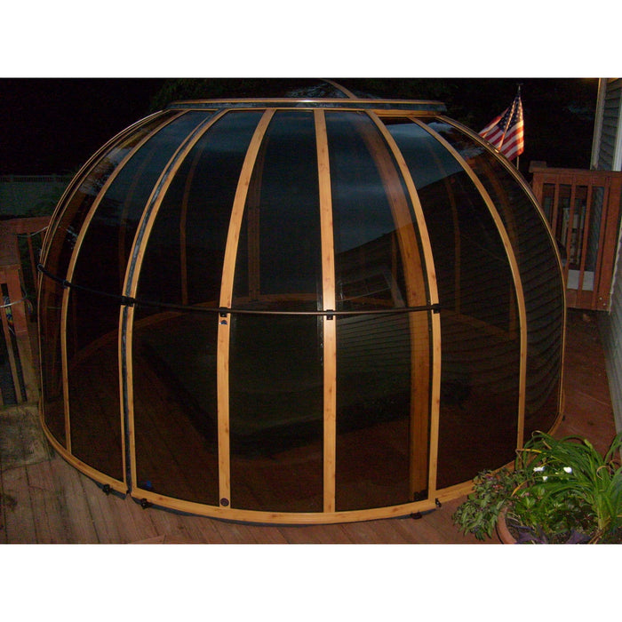 Pool & Spa Enclosures Spa Dome Orlando Hot Tub Enclosure PS-SpaDome