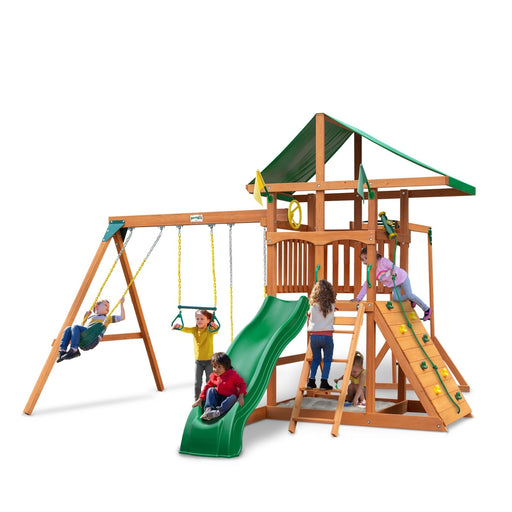 Gorilla Playsets Outing With Monkey Bars Swing Set - 01-1067