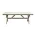 OUTSY Santino 83 Inch Wood Dining Table - 0ASAN-WT-GR