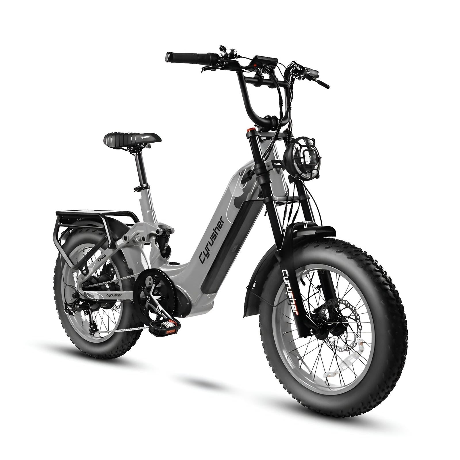 Cyrusher Sport Ovia Step-through Air Shock Full Suspension Electric Bike