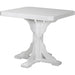 LuxCraft 41" Square Table - Counter Height - P41ST-CHCHB