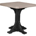 LuxCraft 41" Square Table - Bar Height - P41ST-BHCHB