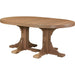 LuxCraft 4' x 6' Oval Table - Dining Height - P46OT-DHCHB