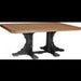 LuxCraft 4' x 6' Rectangular Table - Dining Height - P46RT-DHCHB