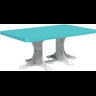 LuxCraft 4' x 6' Rectangular Table - Dining Height - P46RT-DHCHB