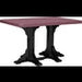 LuxCraft 4' x 6' Rectangular Table - Bar Height - P46RT-BHCHB