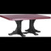 LuxCraft 4' x 6' Rectangular Table - Dining Height - P46RT-DHCHB