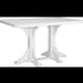 LuxCraft 4' x 6' Rectangular Table - Bar Height - P46RT-BHCHB