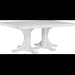 LuxCraft 4' x 6' Rectangular Table - Dining Height - P46RT-DHCHB