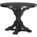 LuxCraft 4' Round Table - Counter Height - P4RT-CHCHB