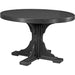 LuxCraft 4' Round Table - Dining Height - P4RT-DHCHB