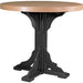 LuxCraft 4' Round Table - Bar Height - P4RT-BHCWB