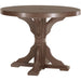 LuxCraft 4' Round Table - Counter Height - P4RT-CHCHB