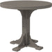 LuxCraft 4' Round Table - Bar Height - P4RT-BHCWB