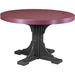 LuxCraft 4' Round Table - Dining Height - P4RT-DHCHB