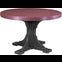 LuxCraft 4' Round Table Set #2 - P4RT-CHB/P28TBCHB