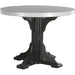 LuxCraft 4' Round Table - Counter Height - P4RT-CHCHB